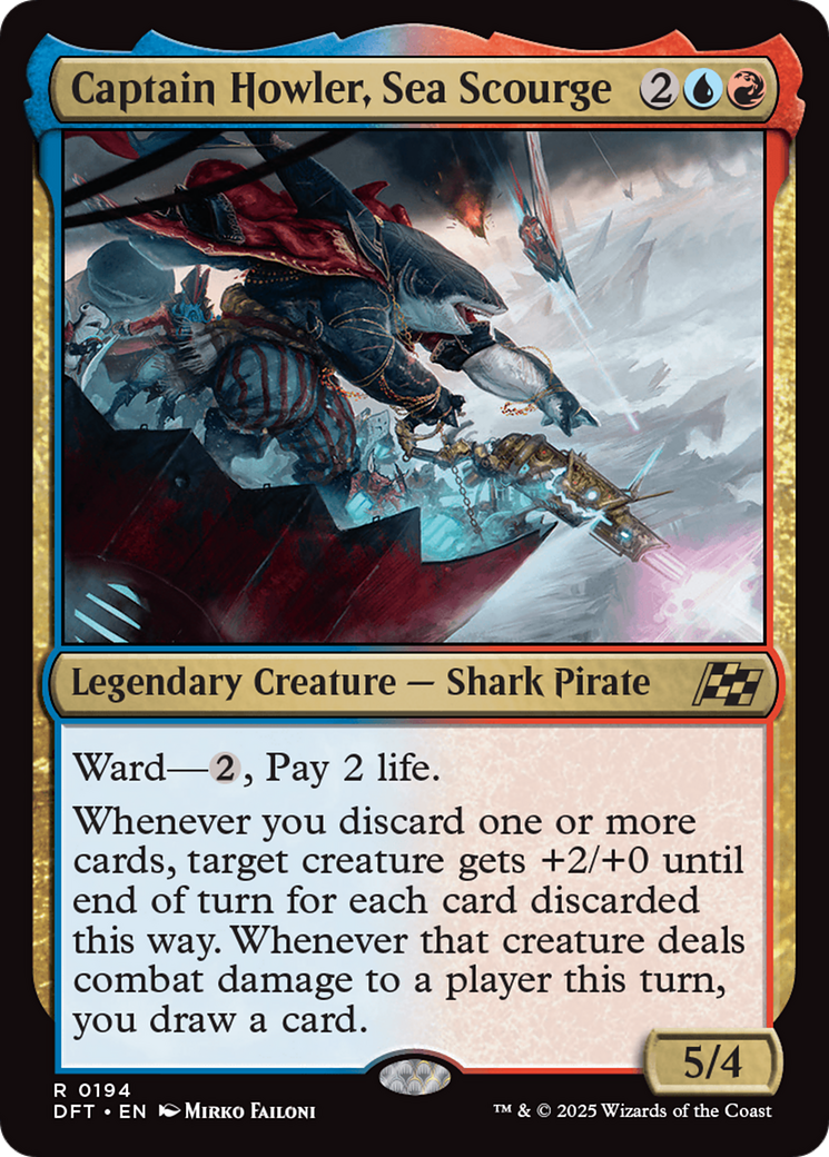 Captain Howler, Sea Scourge [Aetherdrift] | Odin's Place