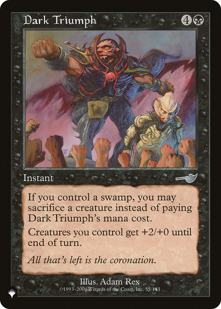 Dark Triumph [The List] | Odin's Place