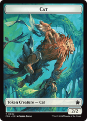 Cat (0001) // Cat (0002) Doubled-Sided Token [Foundations Tokens] | Odin's Place