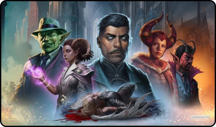 Gamermats Playmat: Murder Mystery | Odin's Place