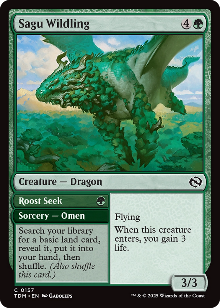 Sagu Wildling [Tarkir: Dragonstorm] | Odin's Place