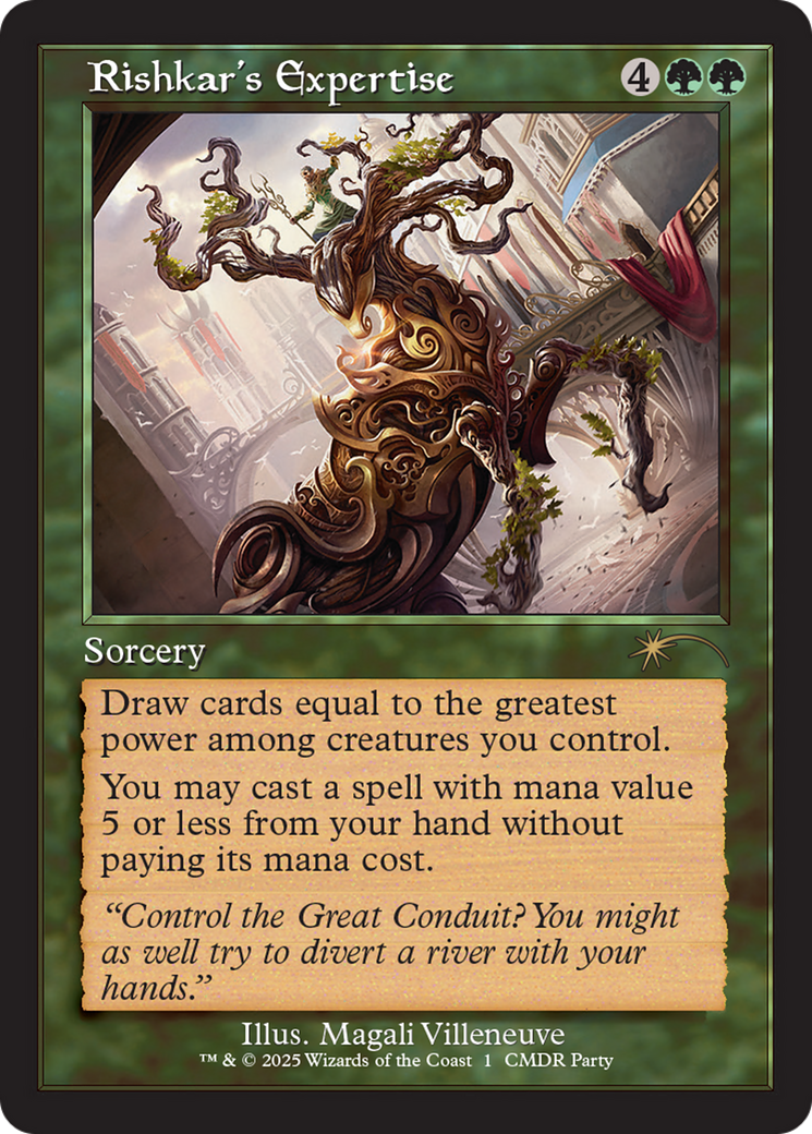 Rishkar's Expertise (Retro Frame) [Wizards Play Network 2025] | Odin's Place