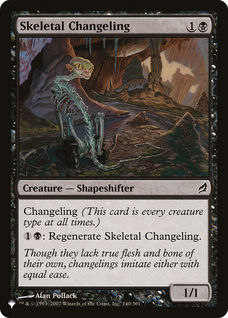 Skeletal Changeling [The List] | Odin's Place