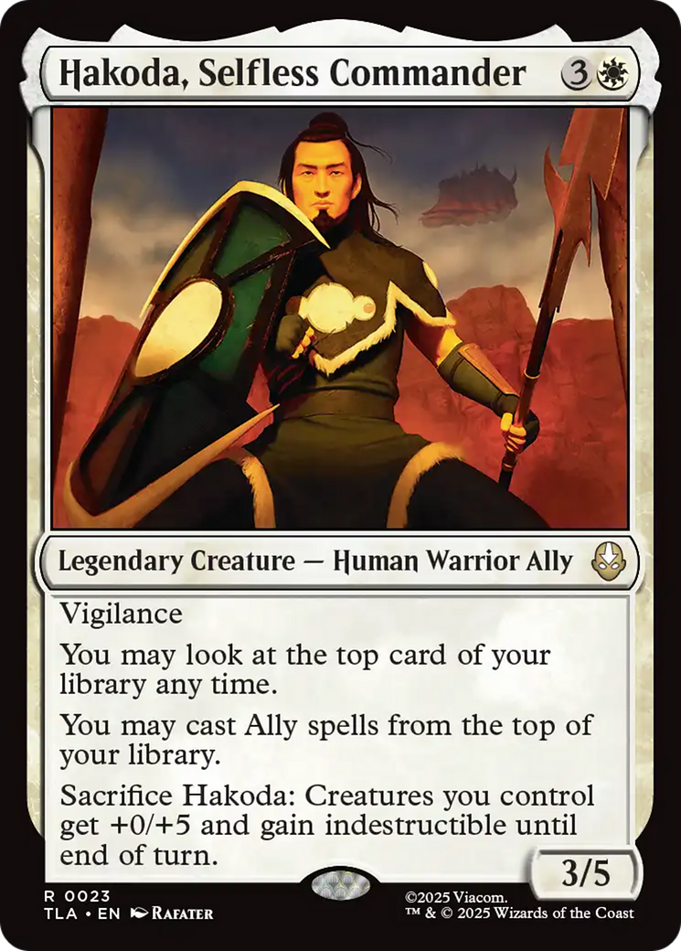 Hakoda, Selfless Commander [Avatar: The Last Airbender] | Odin's Place