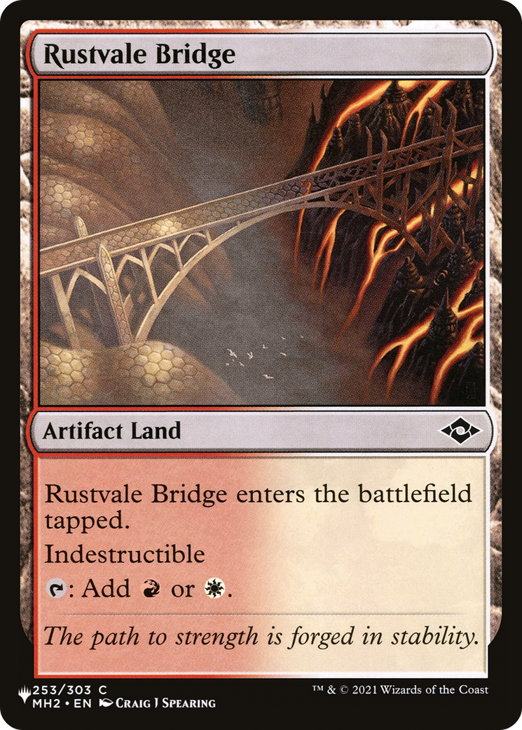 Rustvale Bridge [The List] | Odin's Place