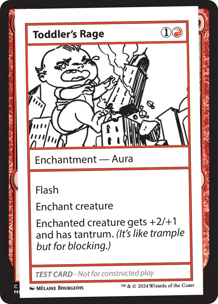 Toddler's Rage [Mystery Booster 2 Playtest Cards] | Odin's Place
