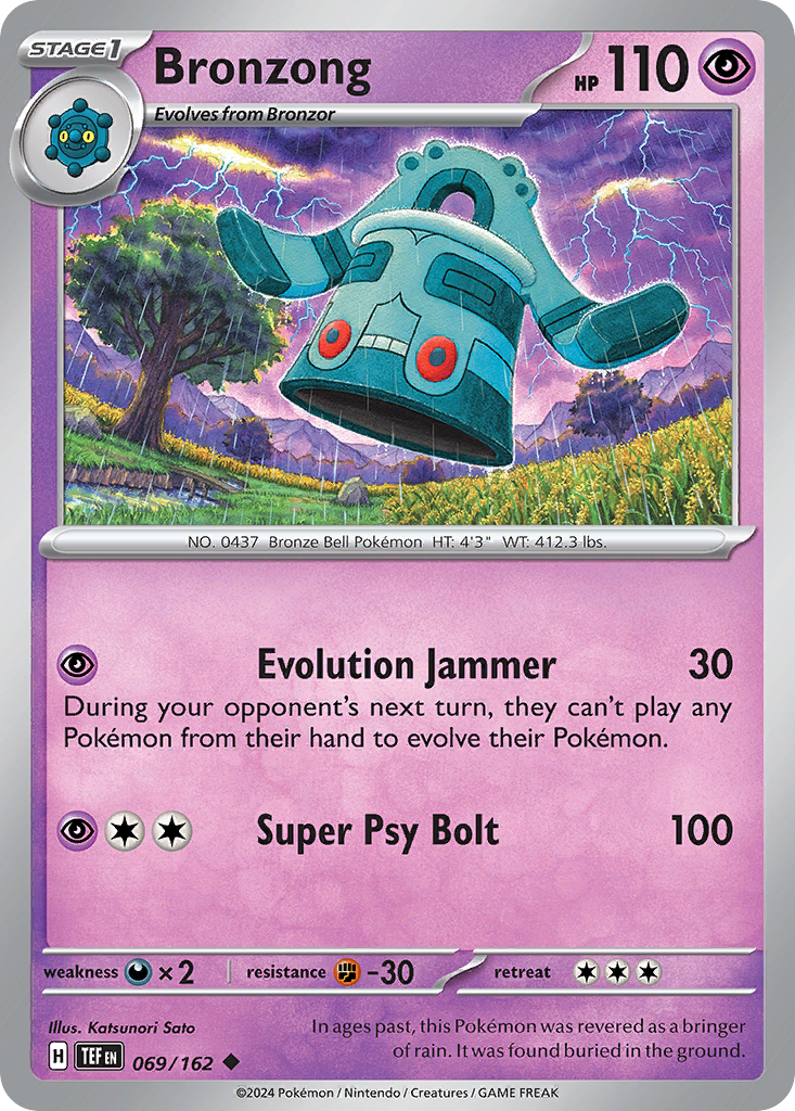 Bronzong (069/162) [Scarlet & Violet: Temporal Forces] | Odin's Place
