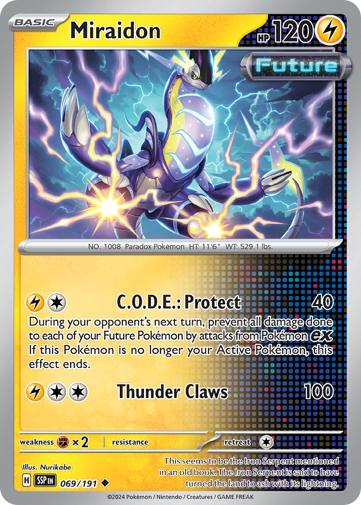 Miraidon (069/191) [Scarlet & Violet: Surging Sparks] | Odin's Place