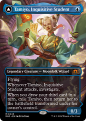 Tamiyo, Inquisitive Student // Tamiyo, Seasoned Scholar (Borderless) [Modern Horizons 3] | Odin's Place