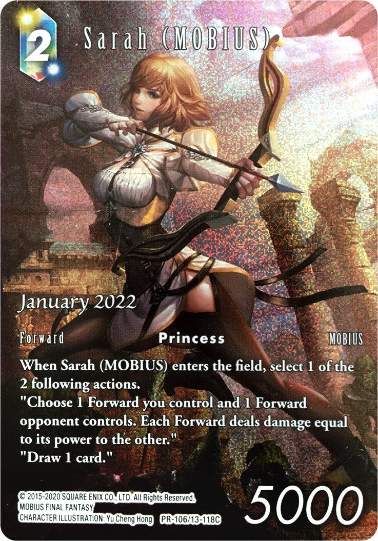 Sarah (MOBIUS) (January 2022) [Opus XIII Promo Cards] | Odin's Place