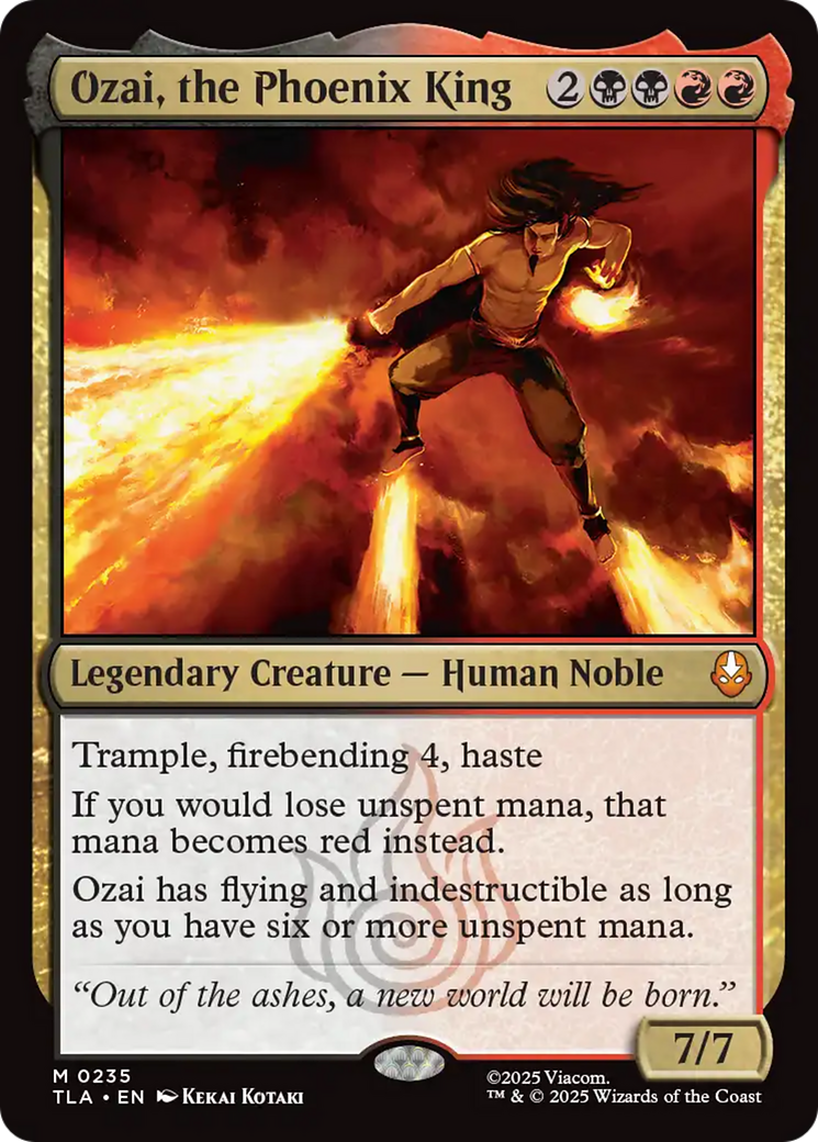 Ozai, the Phoenix King [Avatar: The Last Airbender] | Odin's Place