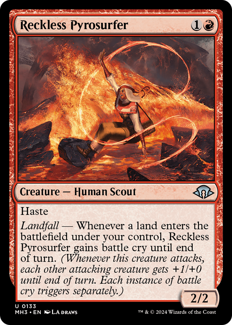 Reckless Pyrosurfer [Modern Horizons 3] | Odin's Place