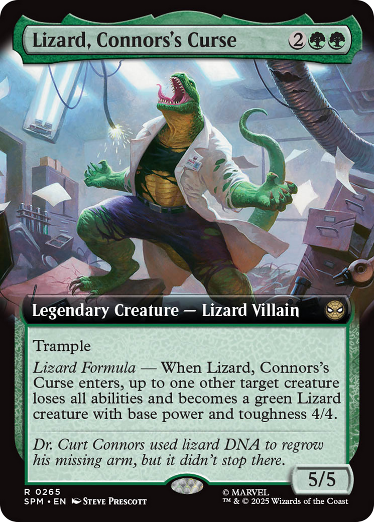 Lizard, Connors's Curse (Extended Art) [Marvel's Spider-Man] | Odin's Place