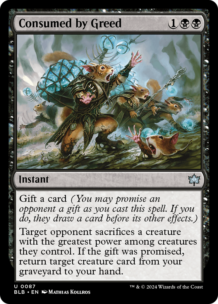 Consumed by Greed [Bloomburrow] | Odin's Place