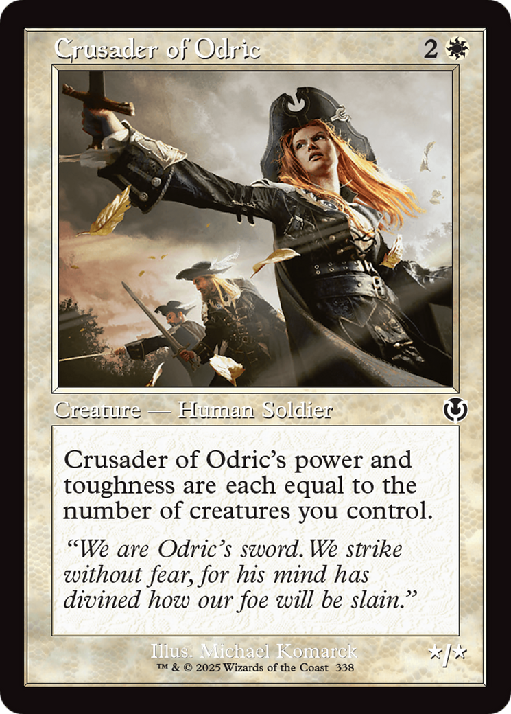 Crusader of Odric (Retro Frame) [Innistrad Remastered] | Odin's Place