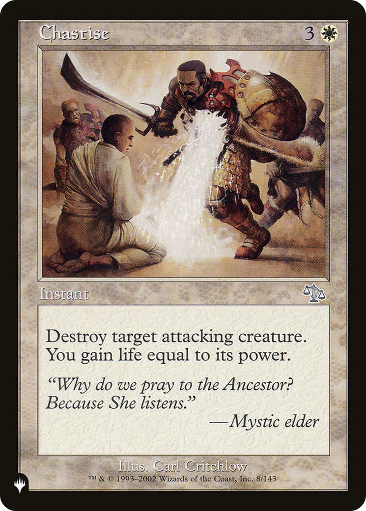 Chastise [The List] | Odin's Place