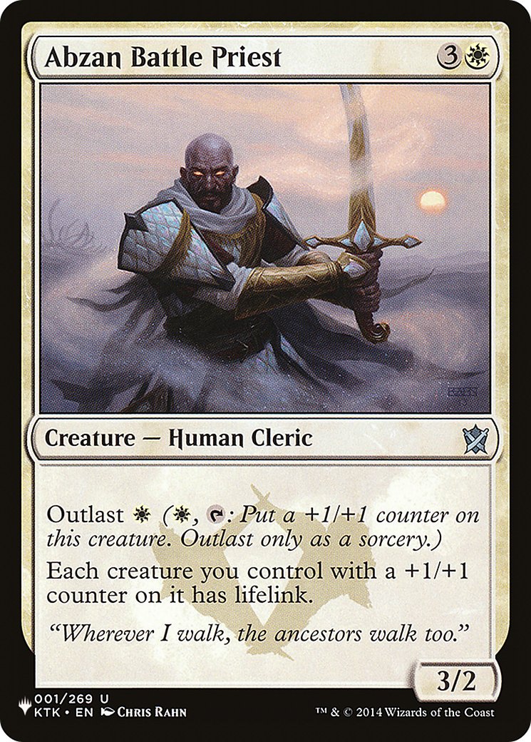 Abzan Battle Priest [The List] | Odin's Place