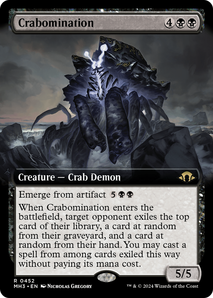 Crabomination (Extended Art) [Modern Horizons 3] | Odin's Place