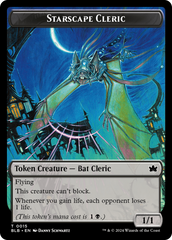 Squirrel // Starscape Cleric Double-Sided Token [Bloomburrow Tokens] | Odin's Place