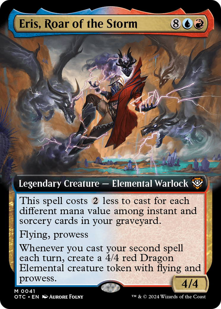 Eris, Roar of the Storm (Extended Art) [Outlaws of Thunder Junction Commander] | Odin's Place