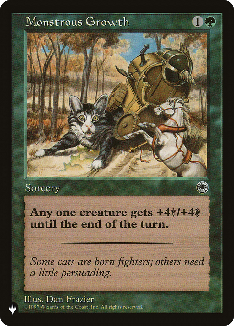Monstrous Growth (Flavor Text) [The List] | Odin's Place