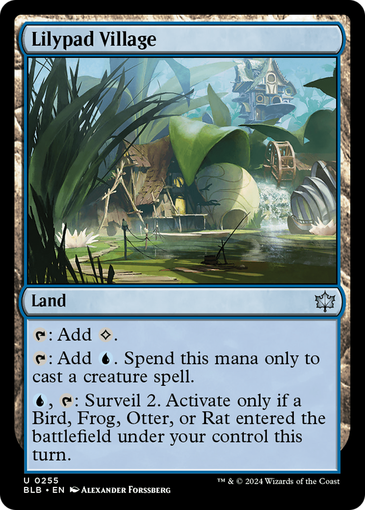 Lilypad Village [Bloomburrow] | Odin's Place