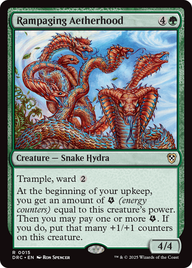 Rampaging Aetherhood [Aetherdrift Commander] | Odin's Place