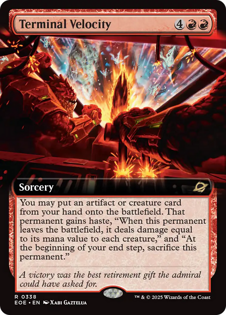 Terminal Velocity (Extended Art) [Edge of Eternities] | Odin's Place