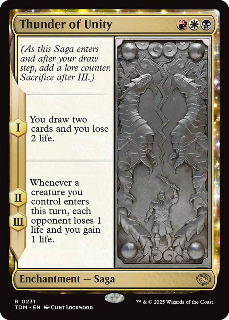 Thunder of Unity [Tarkir: Dragonstorm] | Odin's Place
