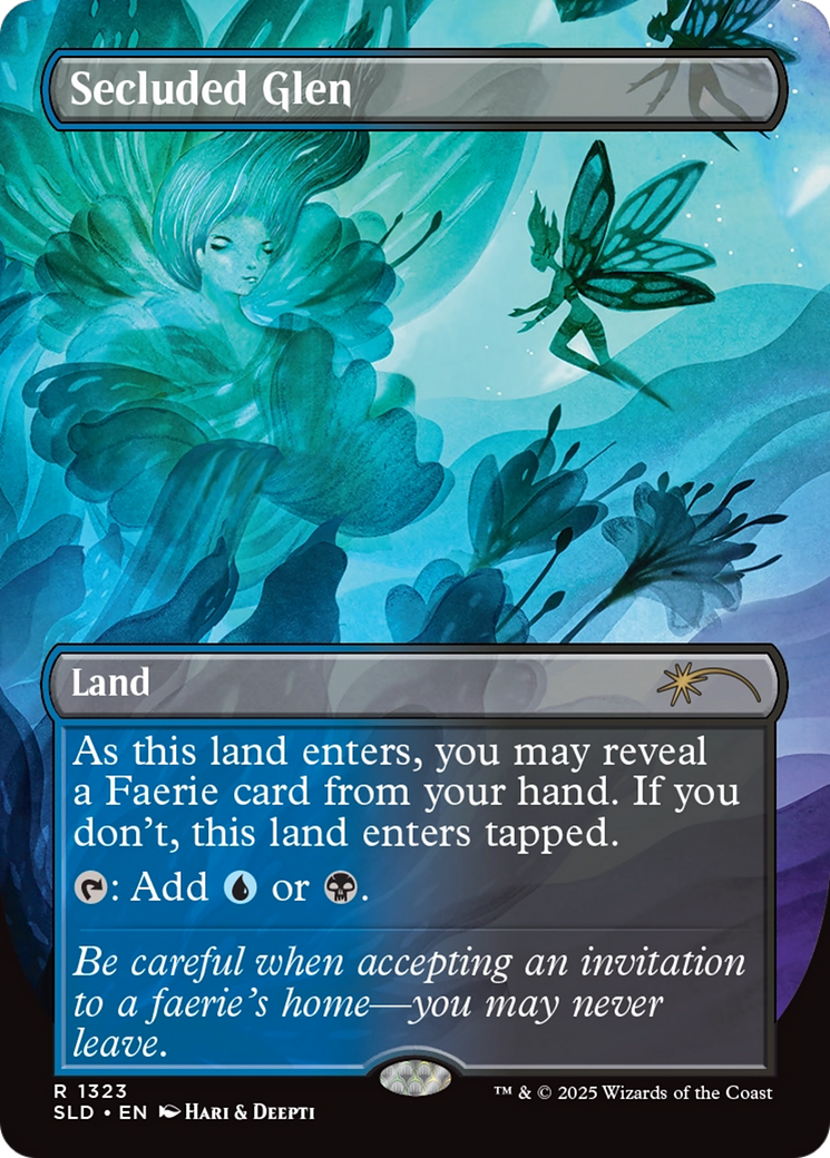 Secluded Glen (Rainbow Foil) [Secret Lair Drop Series] | Odin's Place