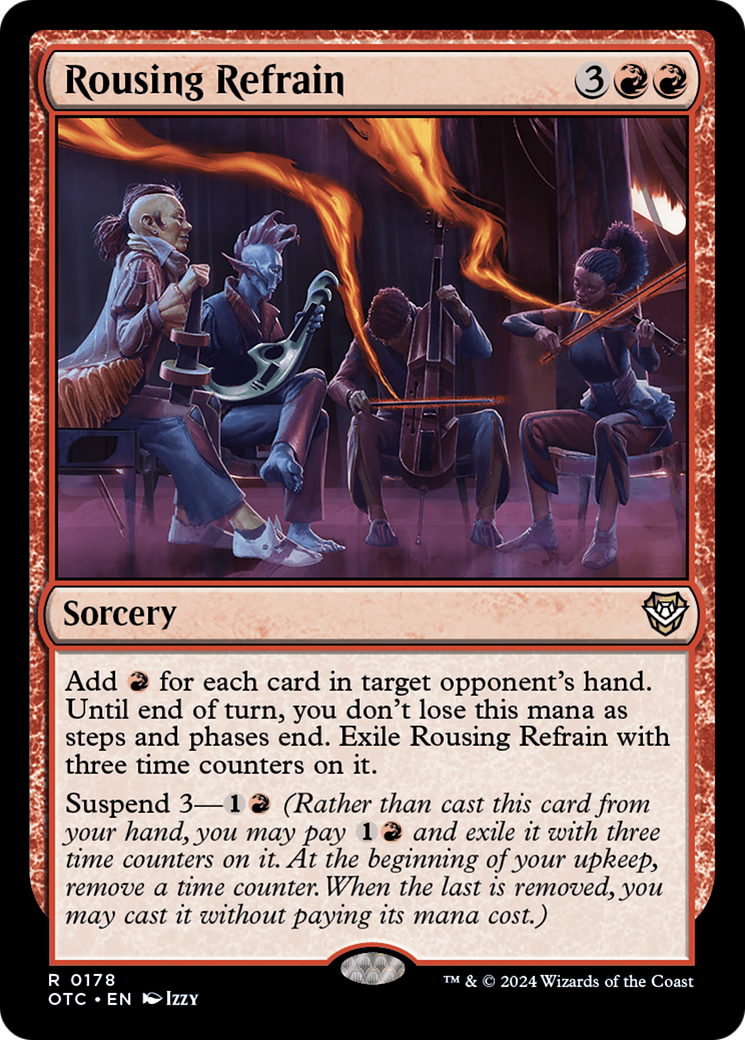 Rousing Refrain [Outlaws of Thunder Junction Commander] | Odin's Place