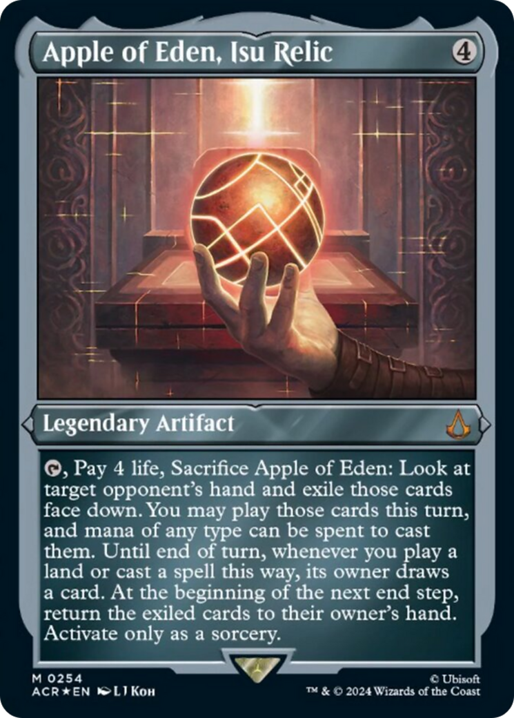 Apple of Eden, Isu Relic (Foil Etched) [Assassin's Creed] | Odin's Place