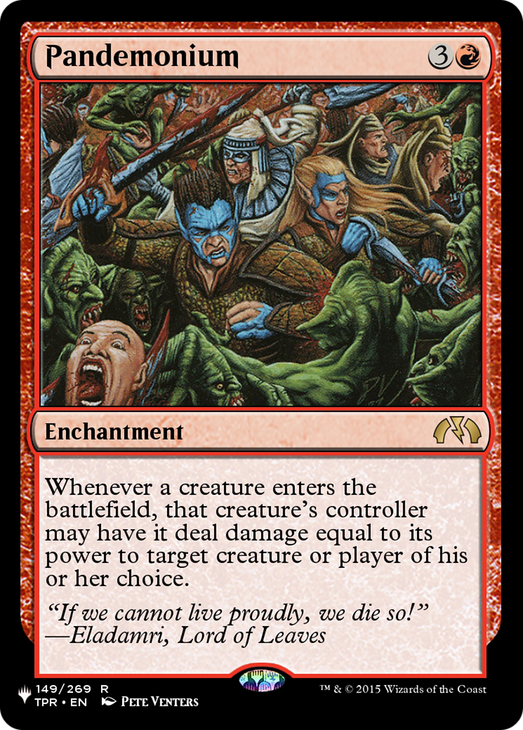 Pandemonium (TPR) [The List] | Odin's Place