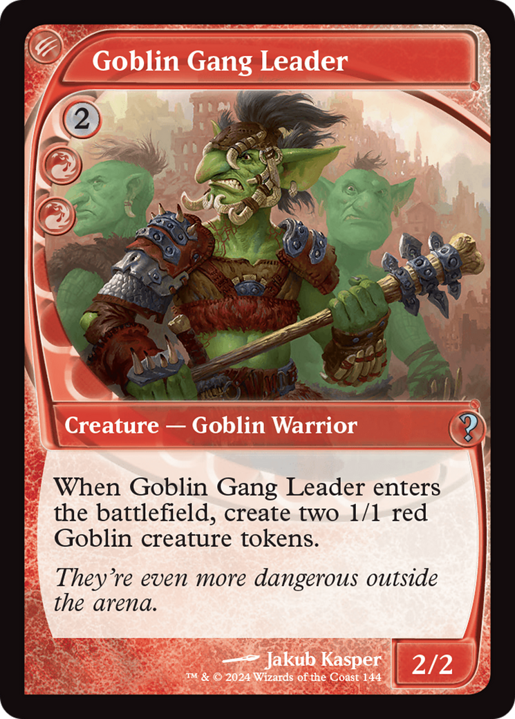 Goblin Gang Leader (Future Sight) [Mystery Booster 2] | Odin's Place