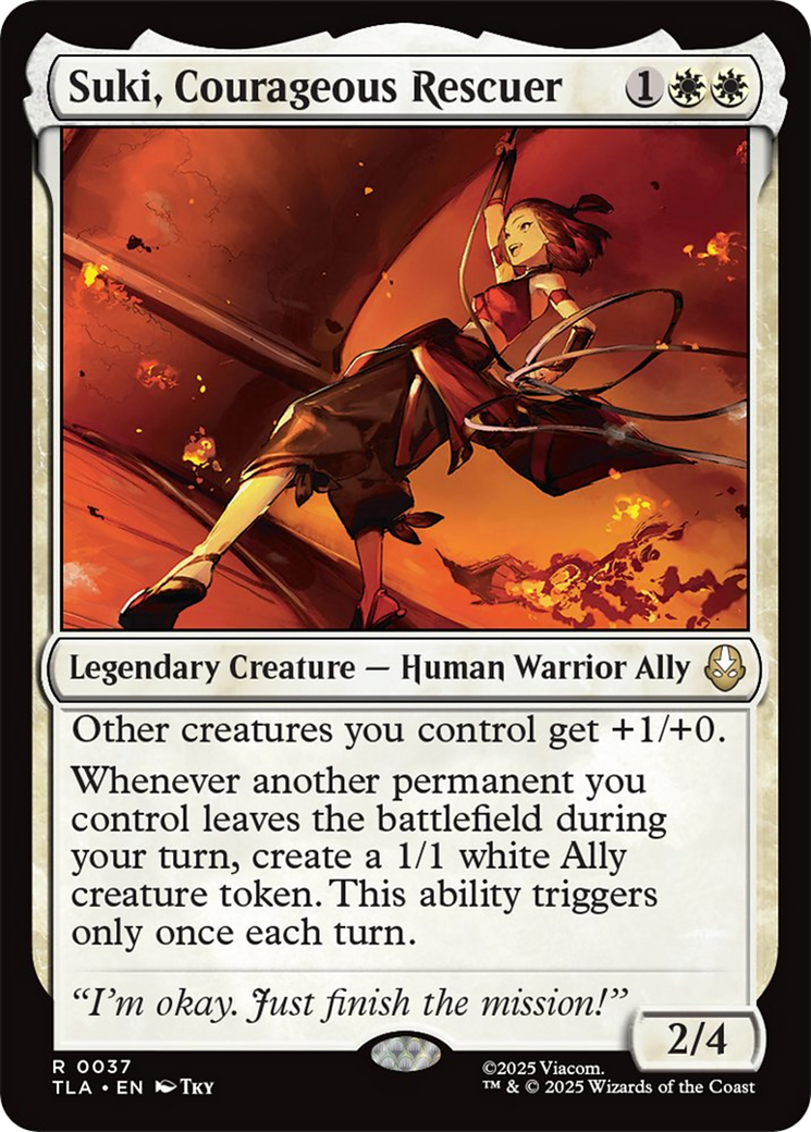 Suki, Courageous Rescuer [Avatar: The Last Airbender] | Odin's Place