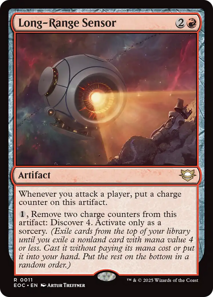 Long-Range Sensor [Edge of Eternities Commander] | Odin's Place