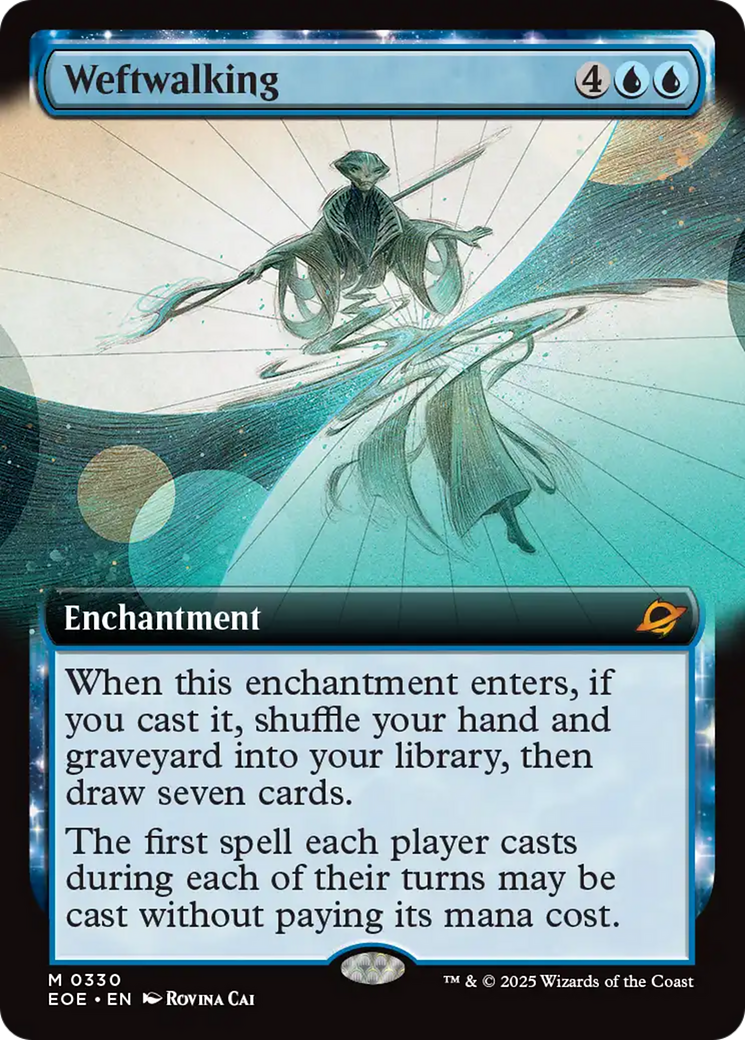 Weftwalking (Extended Art) [Edge of Eternities] | Odin's Place
