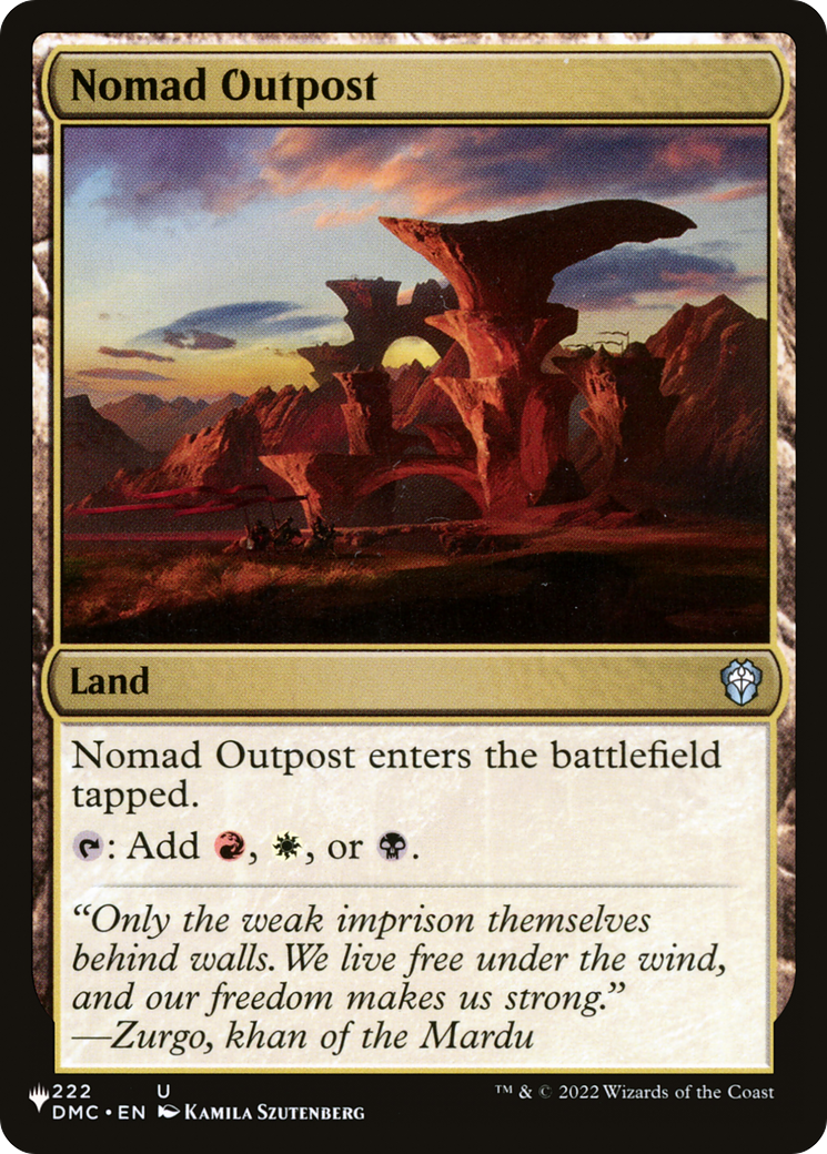 Nomad Outpost [The List] | Odin's Place