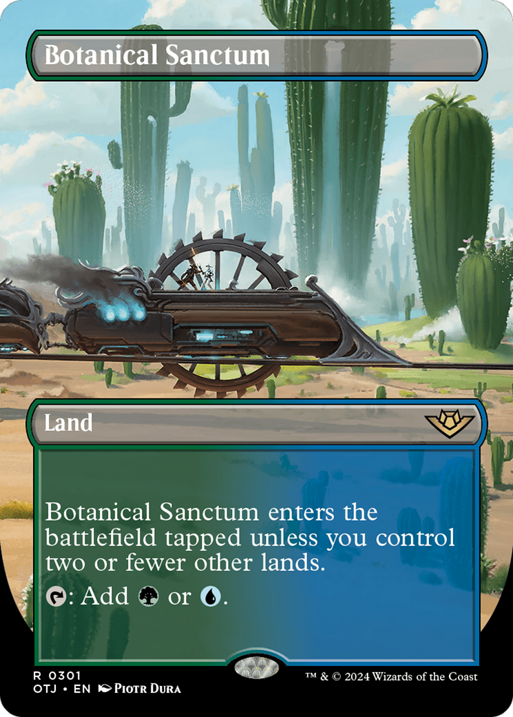 Botanical Sanctum (Borderless) [Outlaws of Thunder Junction] | Odin's Place