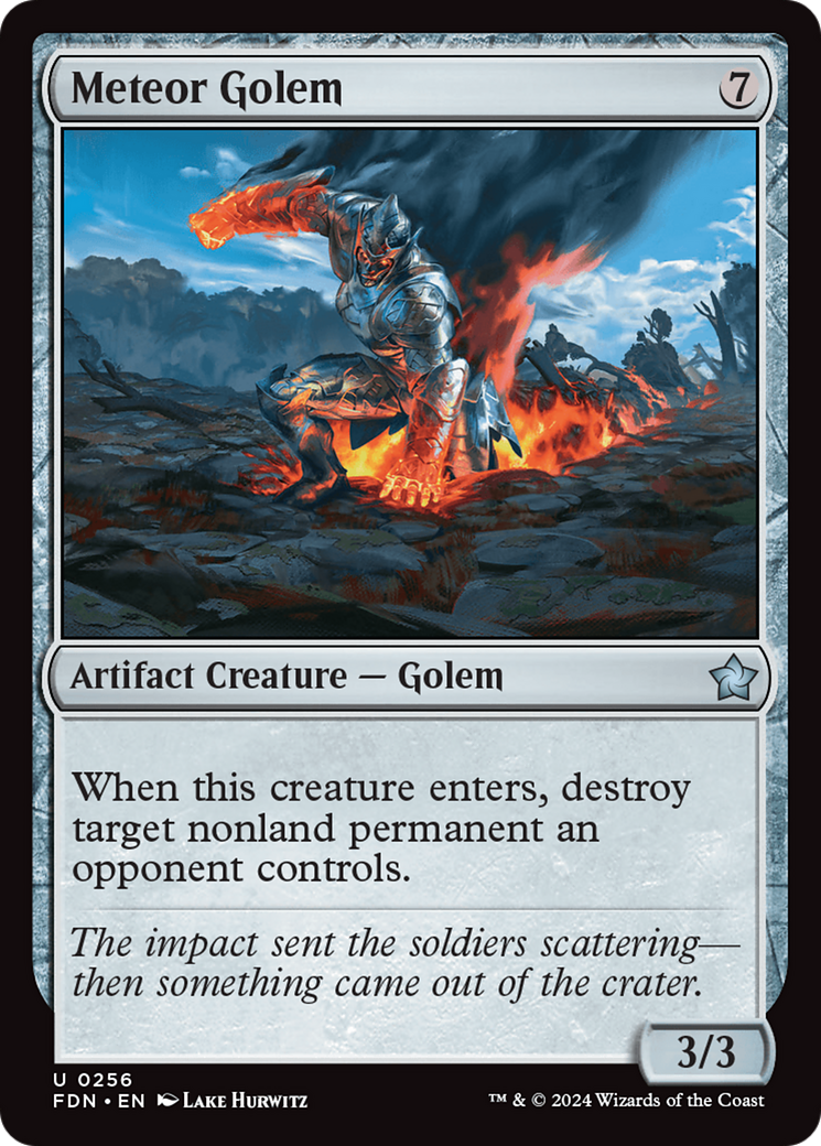 Meteor Golem [Foundations] | Odin's Place