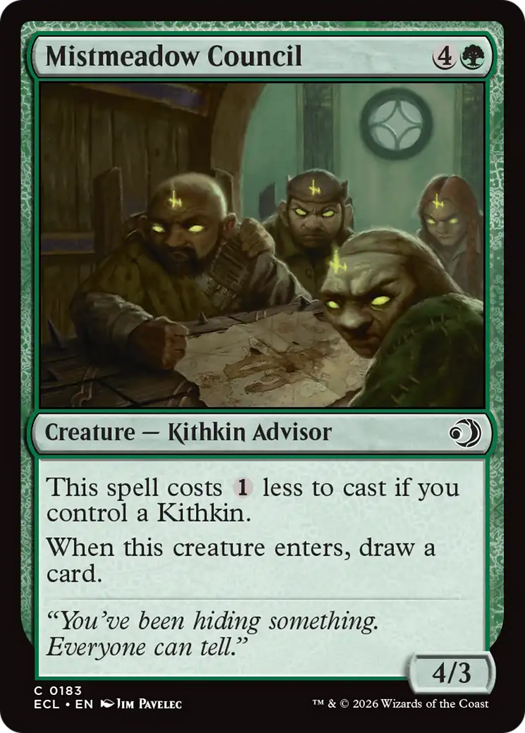 Mistmeadow Council [Lorwyn Eclipsed] | Odin's Place