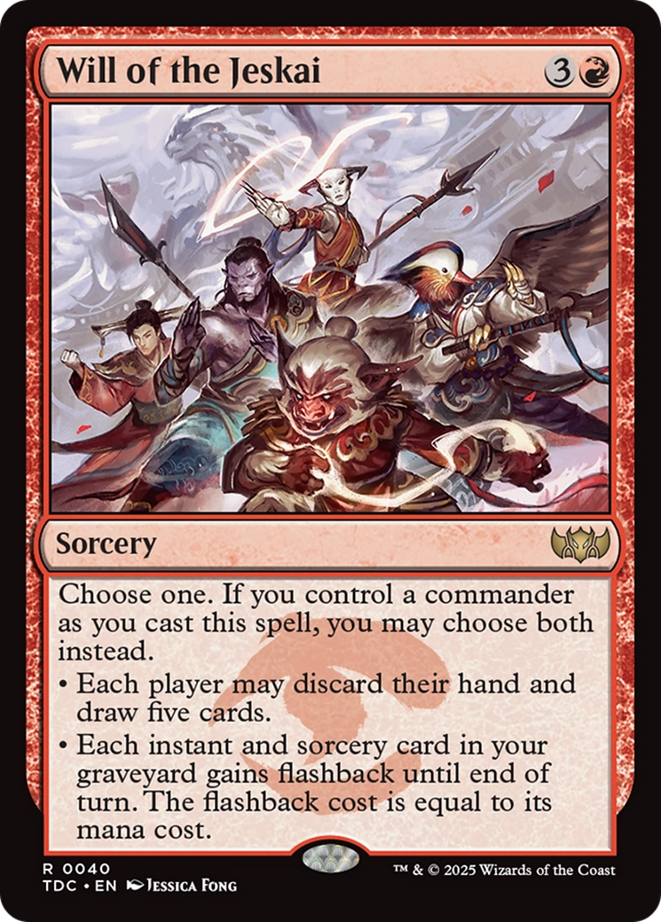 Will of the Jeskai [Tarkir: Dragonstorm Commander] | Odin's Place