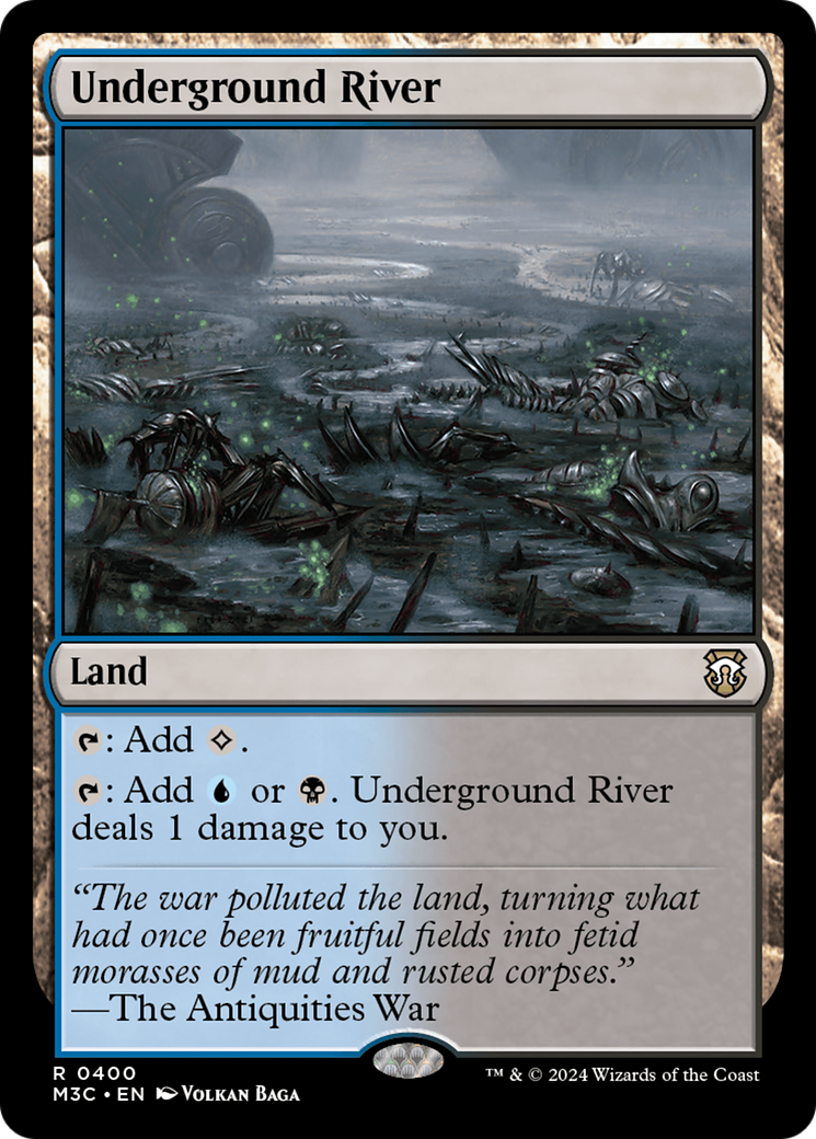 Underground River (Ripple Foil) [Modern Horizons 3 Commander] | Odin's Place