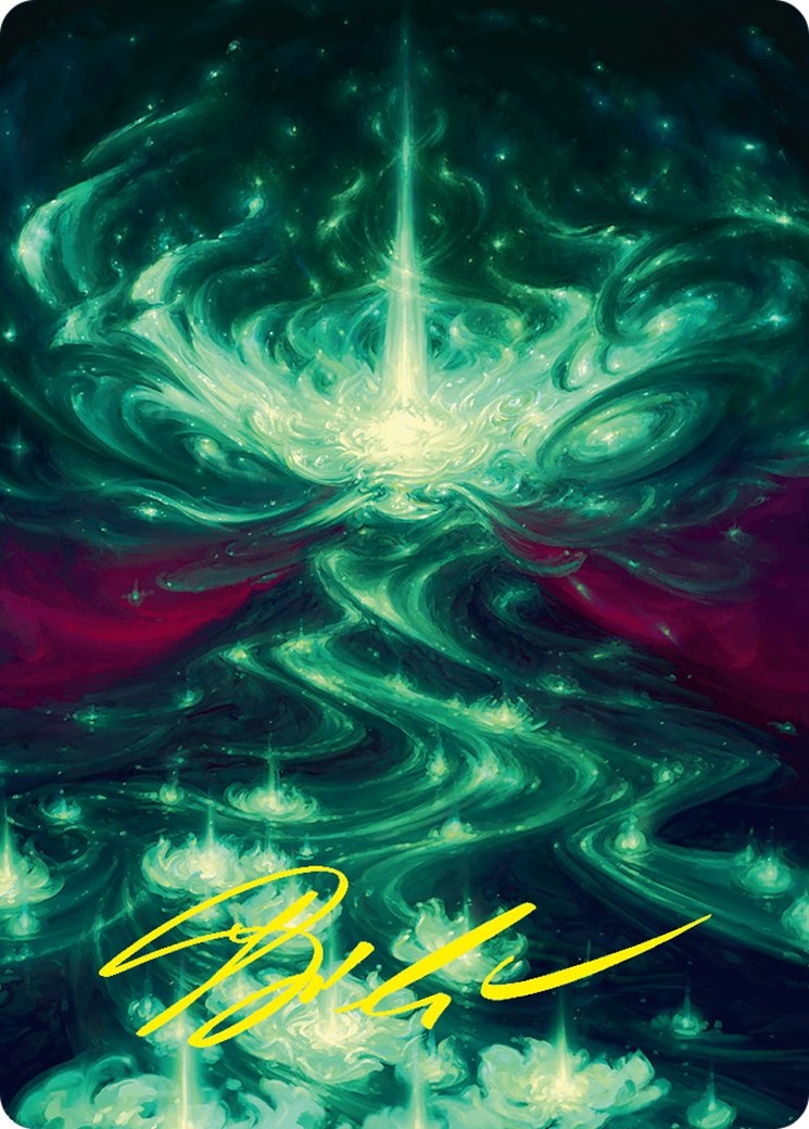 Genesis Wave Art Card (54/54) (Gold-Stamped Signature) [Foundations Art Series] | Odin's Place