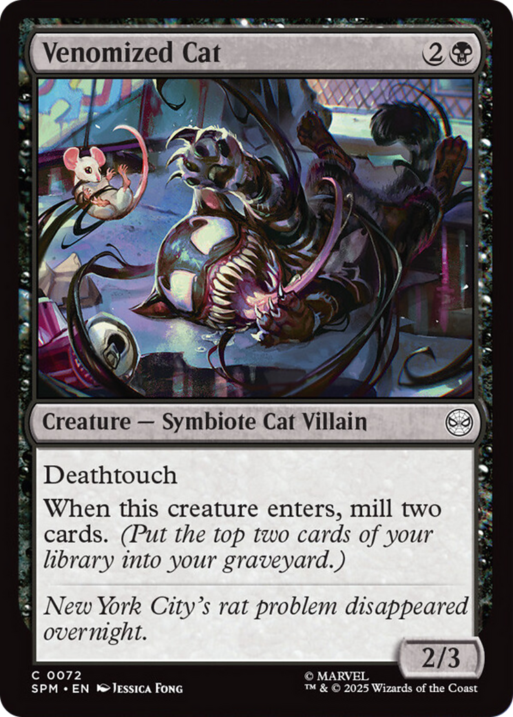 Venomized Cat [Marvel's Spider-Man] | Odin's Place