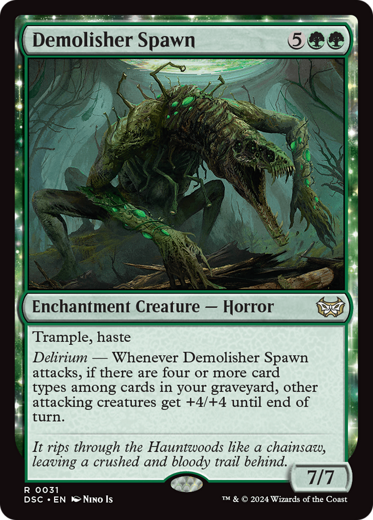 Demolisher Spawn [Duskmourn: House of Horror Commander] | Odin's Place