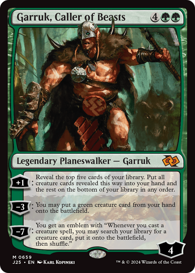 Garruk, Caller of Beasts [Foundations Jumpstart] | Odin's Place