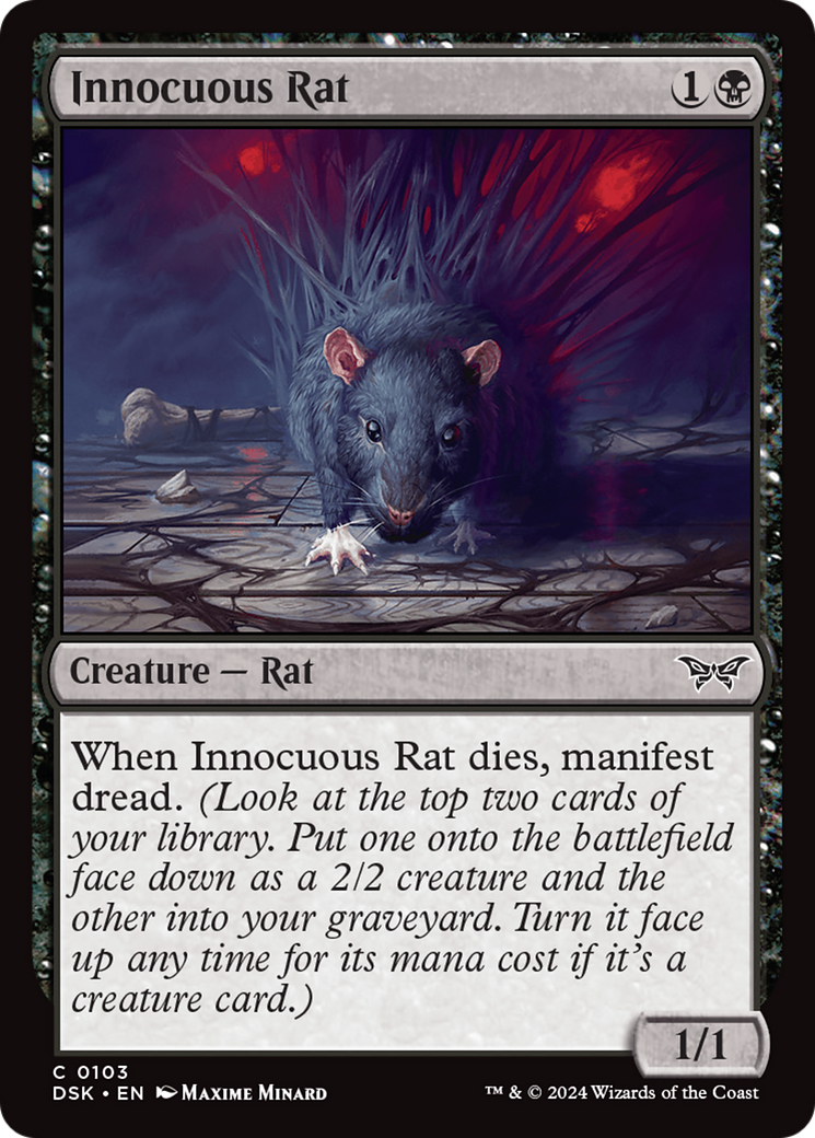 Innocuous Rat [Duskmourn: House of Horror] | Odin's Place