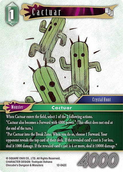 Cactuar [Opus XII] | Odin's Place