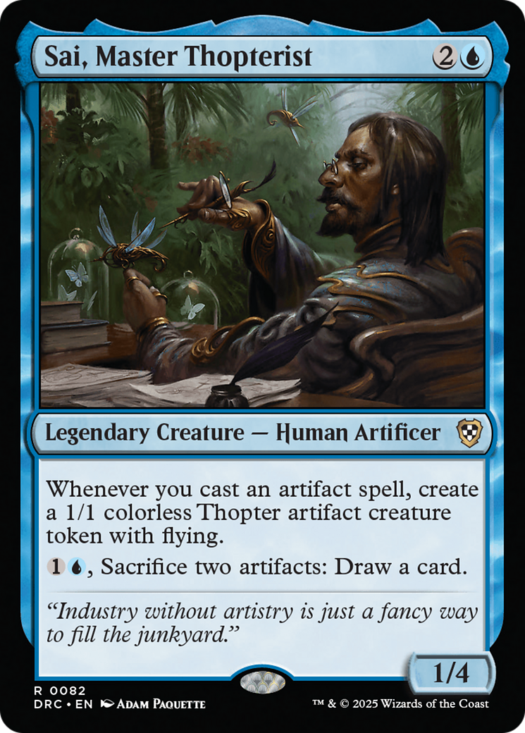 Sai, Master Thopterist [Aetherdrift Commander] | Odin's Place